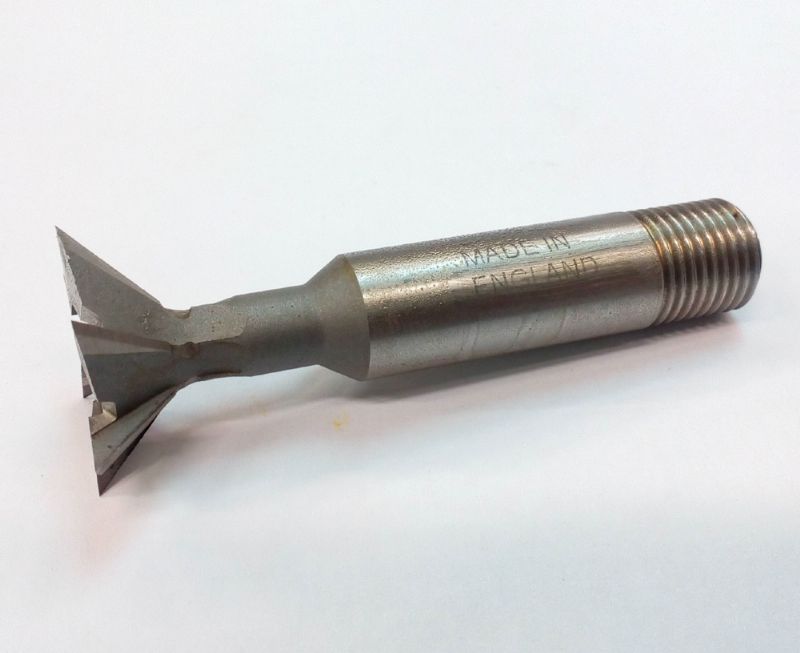 Dovetail Cutter - 25mm 45° Shank Dia. 12mm